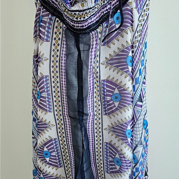 Long Bohemian Dress- beach coverup - Picture 6 of 6